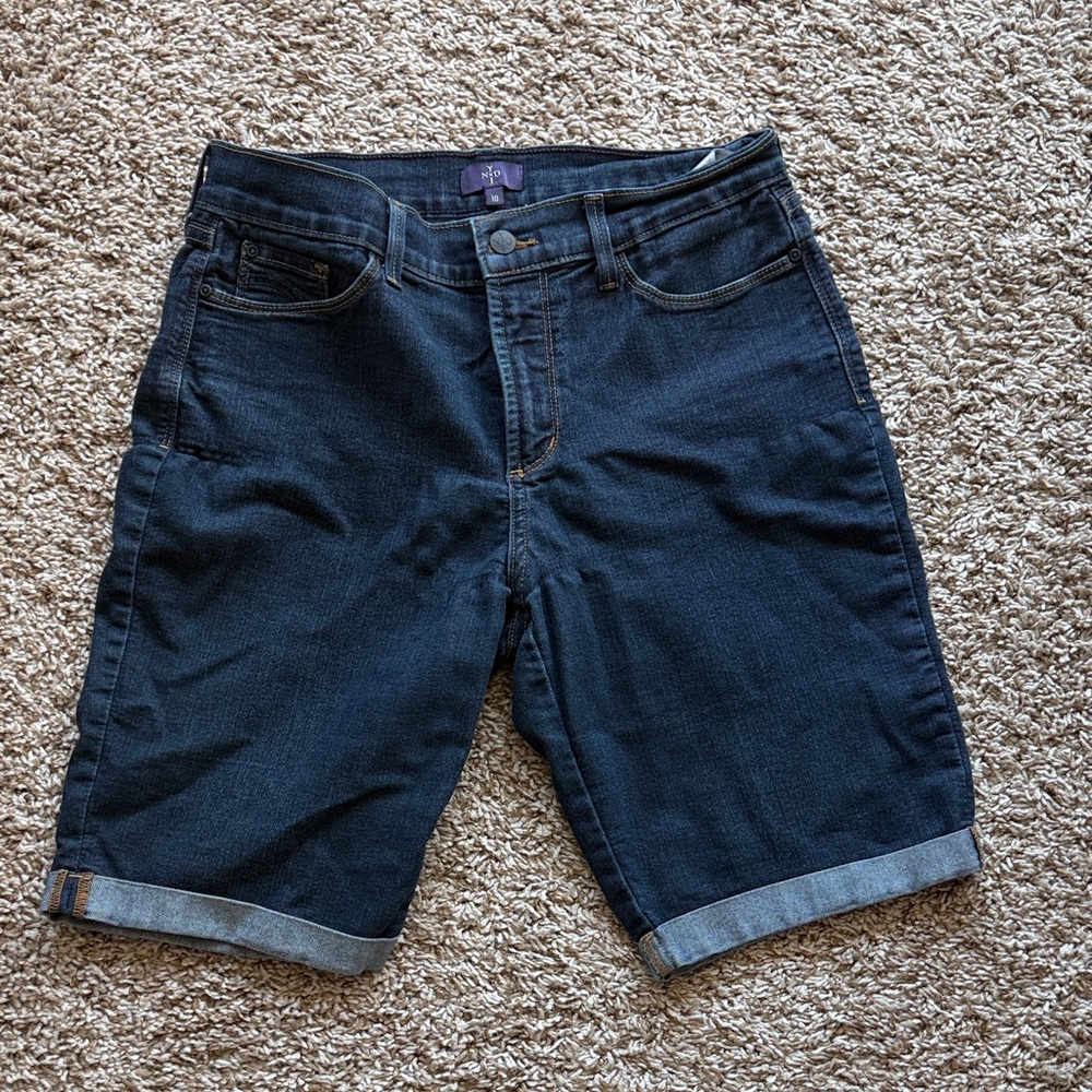 NYDJ Dark Blue Women's Jean Shorts